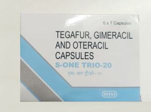 S One Trio 20mg Capsules
