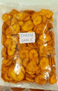 Banana Chips Cheese Garlic Flavour