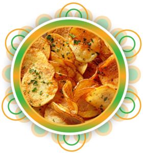 Potato Chips Cheese Garlic Flavour