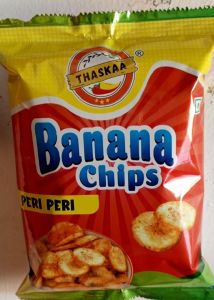 Thaskaa Peri Peri Banana Chips 10Rs Mrp Packet