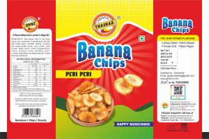 Thaskaa Peri Peri Banana Chips 10Rs Mrp Packet