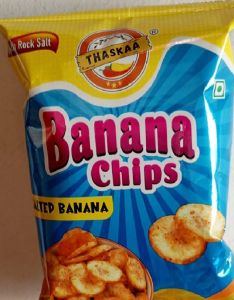 Thaskaa Salted Banana Chips 10rs Mrp Packet