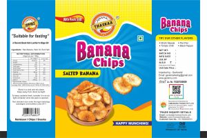 Thaskaa Salted Banana Chips 10rs Mrp Packet