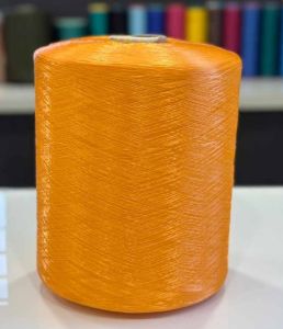 Amber Orange Multifilament Yarn