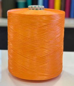 Pumpkin Orange Nylon Multifilament Yarn