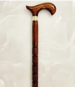 Shiny Wooden Walking Stick
