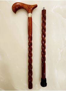 T Shape Wooden Walking Stick