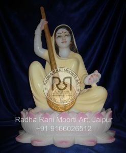 Marble Meera Bai Statue