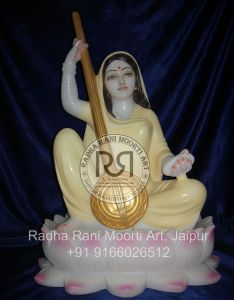 Marble Meera Bai Statue