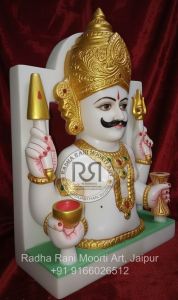 Marble Nakoda Bheru Ji Statue