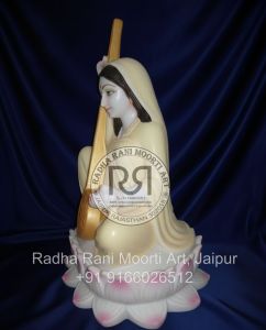 Marble Meera Bai Statue