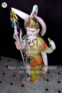Marble Aradhnarishwar Bhagwan Moorti