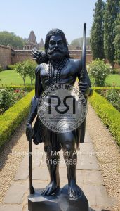 Black Marble Parshuram Ji Moorti