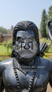 Black Marble Parshuram Ji Moorti