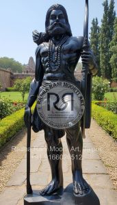Black Marble Parshuram Ji Moorti