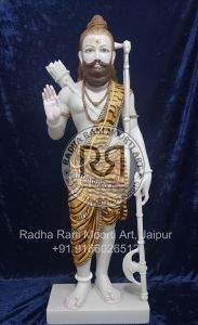Marble Bhagwan Parshuram Statue