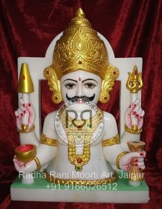 Marble Nakoda Bheru Ji Statue