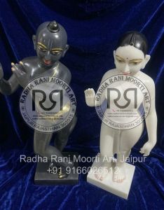 Iskcon Radha Krishna Marble Statue