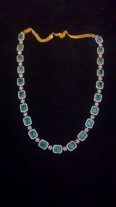18kt Gold Plated Diamond Necklace