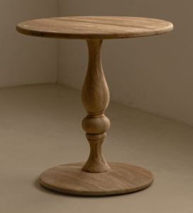 Akashiya Round Wooden Table