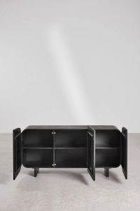 Black Wooden Sideboard