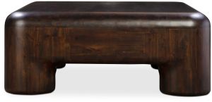 Dark Brown Wood Coffee Table