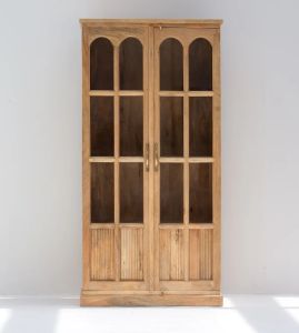 Double Door Wooden Kitchen Cabinet