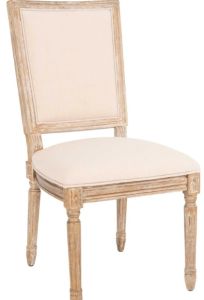 Light Brown Mango Wood  Chair