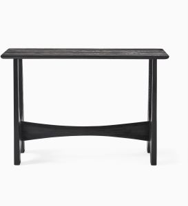 Modern Black Wood Console Table