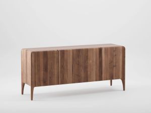 Dark Brown Wooden Sideboard
