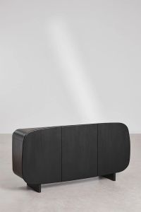 Black Wooden Sideboard