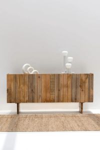 Wooden 3 Door Sideboard