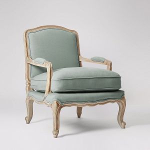 Wooden Rexine Sofa Chair