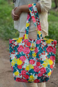 100% Cotton Printed Promotional Carry Bags