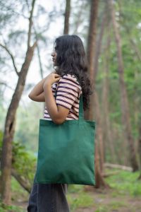 Plain Cotton Promotional Carry Bags