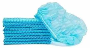 18 Inch Blue Non Woven Bouffant Head Cap