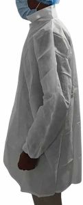 Disposable Nonwoven Lab Coat