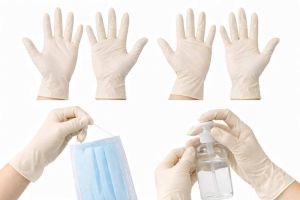 Non Sterile Disposable Latex Examination Glove