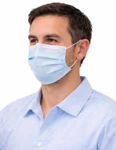 3 Ply Blue Disposable Face Mask