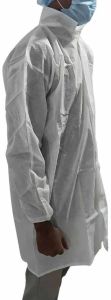 Disposable Nonwoven Lab Coat