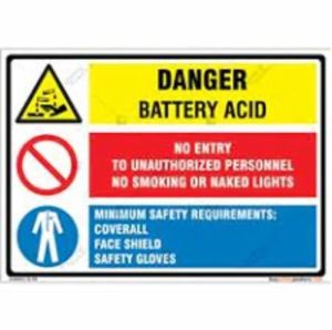 Refrigerated Space Signage