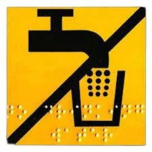 Adding Braille Sign Board