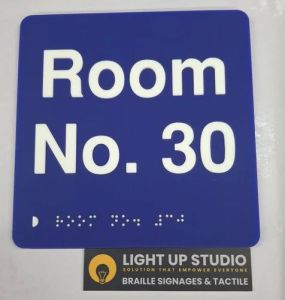 Number Sign Board