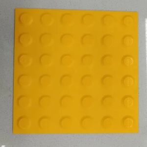 Yellow Tactile Tiles