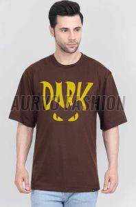 Cotton Blend Fashion Fit Drop Shoulder T Shirt