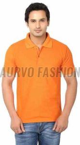 Cotton Blend Half Sleeve Polo T Shirt