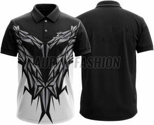Cotton Blend Trendy Collar Neck T Shirt