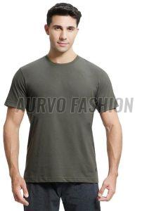 Mens Cotton Blend Drop Shoulder T-Shirt