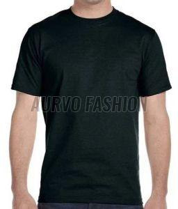 Mens Polyester Round Neck T-Shirt