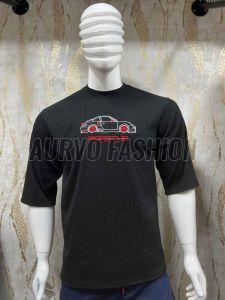 Polyester Mens Drop Shoulder T Shirt